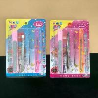 ราคา (ยกโหล 12 ชิ้น) No.387 ชุดทำเล็บ อุปกรณ์ทำเล็บ ที่กดสิว ตะไบแหนบ อุปกรณ์เสริมสวย (ตะไบ แหนบ) 1 ชุดมี 4 ชิ้น (1732787353474729212)