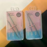 ราคา (ยกโหล 12 ชิ้น) No.71 ที่กดสิว ไม้กดสิว กดสิว 1 กล่องมี 2 ชิ้น (1729865741928728930)