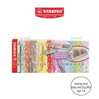 ราคา STABILO Swing Cool NatureColors ปากกาไฮไลท์ ปากกาเน้นข้อความ ชุด 18 สี (1731319711107417978)