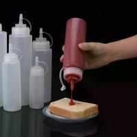 ราคา ขวดบีบ, วัสดุพลาสติก, มีให้เลือก 250/500Ml, ขวดจ่ายยา 8/16Oz พร้อมฝาปิด, เหมาะสำหรับสี, อบ, ซอสมะเขือเทศ, ซอสร้อน, น้ำมันมะกอก, ขวดบีบ, ขวดบีบ (1732195596536022168)