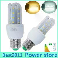 ราคา หลอดไฟ LED ข้าวโพด 5W E27, ประหยัดพลังงาน, ไฟกลางแจ้ง, 24 SMD 2835, 360 องศา, รูปตัว U, AC85-265V, โคมไฟ LED, โคมระย้า, ไฟเทียน, [COD] (1732212229114005132)