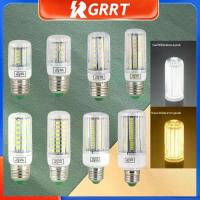 ราคา หลอดไฟ LED ข้าวโพด, RGRRT, หลอดไฟ E27, มีให้เลือก 24, 30, 64, 80, 89, 108, 136, 165LEDs, SMD5730, 220V, โคมไฟ LED, โคมระย้า, ไฟเทียน, สำหรับใช้ในบ้าน, สีขาวเย็นและสีขาวอบอุ่น (1730681426643290739)
