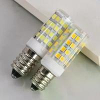 ราคา ใหม่ หลอดไฟ LED ทรงกระบอกโพรงข้าว, โคมระย้า, E12 E14, 3W, 5W, 7W, 9W, แสงสีขาว, ไม่มีการสั่นไหว, เหมาะสำหรับตู้เย็น, โคมระย้าข้าวโพด, ติดตั้งบนเพดาน (1731868929788183873)