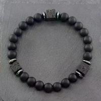 ราคา สร้อยข้อมือหินธิเบตสีดำ สไตล์ย้อนยุค สำหรับผู้ชายและผู้หญิง ทำจากหินธิเบตสีดำ ฝ้า หินลาวา เครื่องประดับทำมือ เหมาะสำหรับโยคะ การทำสมาธิ ของขวัญวันเกิด ขายส่ง (1732331345759667503)