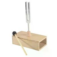 ราคา ส้อมจูน 432 Hz พร้อมกล่องเสียงสะท้อน เหมาะสำหรับบำบัดเสียง การสอนเสียงสะท้อน การทดสอบการได้ยิน การทำสมาธิ (1732004177441424712)