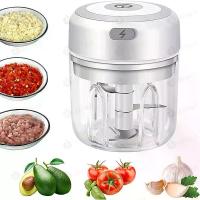 ราคา ที่บดกระเทียม เครื่องสับ ปั่นพริก หมู ปั่นอาหาร เครื่องผสมอาหาร เครื่องบดพริกไทย เครื่องปั่นพริก เครื่องบดเนื้อ เครื่องครัว ชาร์จ USB (1730377409013910347)