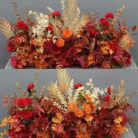 ราคา จัดดอกไม้ผ้าไหมขนาดใหญ่ ตกแต่งเสร็จแล้ว มาใหม่ เหมาะสำหรับงานแต่งงาน ดอกไม้ยูคาลิปตัส แถว Runner ตาราง งานฝีมือดอกไม้แต่งงาน และอื่นๆ กุหลาบ ริบบิ้น กากเพชร ทาน ตะวัน ตีน นกยูง (1732750828745754243)