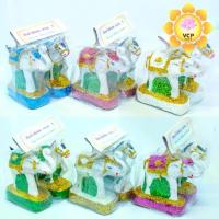 ราคา ตุ๊กตาตั้งศาล ตุ๊กตาแก้บน ช้าง-ม้า กากเพชร ขนาดกลาง/เล็ก (1729596585979447909)