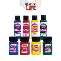 ราคา Master Art (มาสเตอร์อาร์ต) สีอะคริลิค แบบขวดพลาสติก ขนาด 20 ml. / 60 ml. ( 1 ขวด ) (1731563017253390223)