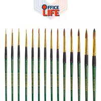 ราคา Renaissance พู่กันสีน้ำ และ สีอะคริลิค (เรนาซองซ์) ชนิดหัวกลม เบอร์ 00-12 จำนวน 1 ชิ้น (1731884098403469199)