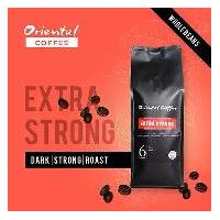 ราคา Extra Strong Coffee 500 gm เมล็ดกาแฟ อราบิก้าเบลนโรบัสต้า 500 กรัม 1 ถุง. (1729588521241053487)