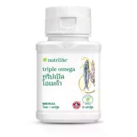 ราคา Amway น้ำมันปลา นิวทริไลท์ ทริปเปิลโอมีก้า บรรจุ 30 แคปซูล ให้กรดไขมันโอเมก้า-3 อีพีเอและดีเอชเอส 525 มก. ต่อแคปซูล ผลิตภัณฑ์เสริมอาหารจากปลาแซลมอน (1730996912187279430)