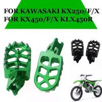 ราคา ที่พักเท้ามอเตอร์ไซค์ แป้นเหยียบ สำหรับ kawasaki KX250F KX450F KX450X KLX450R KX250X (1732167955401312109)