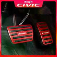 ราคา อุปกรณ์เสริมการดัดแปลง, แป้นเหยียบรถยนต์แบบไม่ลื่น, แป้นเหยียบ Mugen กีฬารถยนต์, ฝาครอบแป้นเหยียบคลัตช์เบรก, ปลั๊กแอนด์เพลย์, สำหรับ Honda Civic Fe Fc 2016-2024 Car รถจักร (1731111944383269372)