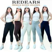ราคา RedEars กางเกงเลคกิ้งสาวอวบผ้าเรยอนขา 5 ส่วน เกรดพรีเมี่ยม Premium Rayon Leggings ผู้หญิง ผ้านุ่มลื่น ใส่สบาย ผิวแพ้ง่าย สินค้ามาใหม่ประจำเดือนนี้ (1732608132911433199)