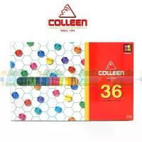 ราคา สีไม้ Colleen 36แท่ง36สี#775(แท่งเหลี่ยม) น้ํา ปากกาเมจิก ระบายสี ไม่ ซึม 0 . 7 (1732709981741614351)