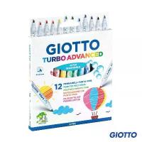 ราคา ปากกาเมจิก 12 สี (GIOTTO Turbo Advance 12 Colours) (1732669641496364174)