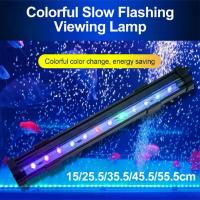 ราคา ไฟ LED พิพิธภัณฑ์สัตว์น้ำ, ไฟใต้น้ำ, สำหรับตู้ปลา, โคมไฟออกซิเจนฟองอากาศ, ปลั๊ก EU และ US, เหมาะสำหรับตู้ปลา, ไฟตู้ปลา (1732698738900633115)