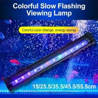 ราคา ไฟ LED พิพิธภัณฑ์สัตว์น้ำ, ไฟใต้น้ำ, สำหรับตู้ปลา, โคมไฟออกซิเจนฟองอากาศ, ปลั๊ก EU และ US, เหมาะสำหรับตู้ปลา, ไฟตู้ปลา (1730085569010830138)