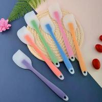 ราคา ไม้พายซิลิโคนใส ไร้รอยต่อ ยืดหยุ่นดี ปาดอ่างเกลี้ยง อุปกรณ์เบเกอรี่ ไม้พายซิลิโคน สำหรับทำขนมเค้ก (1731483220963331031)