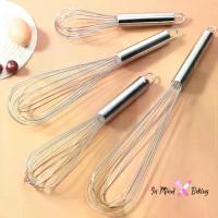 ราคา ตะกร้อมือ ตะกร้อตีไข่ ตะกร้อตีวิปครีม สแตนเลส 304 ขนาด 8/10/12/14 นิ้ว อุปกรณ์เบเกอรี่ (1731714485717271566)