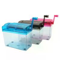 ราคา เครื่องทำลายเอกสาร, เครื่องทำลายเอกสารขนาดเล็ก, เครื่องทำลายเอกสารกระดาษตัดแถบ, เครื่องทำลายเอกสารมือถือ, พร้อมตะกร้าใส, เหมาะสำหรับการตัดเอกสารกระดาษ A4, สำหรับใช้ในสำนักงานและที่บ้าน, พร้อมที่จับ (1
