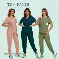 ราคา ชุดพยาบาลโรงพยาบาล สำหรับผู้หญิงและผู้ชาย สไตล์วิ่ง ชุดพยาบาล ชุดสครับ ชุดทำงาน กรูมมิ่งสัตว์เลี้ยง เหมาะสำหรับนางพยาบาล (1731907822657963543)