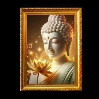 ราคา พระพุทธเจ้า สมาธิ ดูลมหายใจ อยู่กับปับจุบัน ใจที่ไม่ยึดติด ไม่เป็นทุกข์ ของขวัญ มงคล รูปพร้อมกรอบรูปบูชา (1731101694455089674)