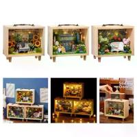ราคา ชุดบ้านตุ๊กตาจิ๋ว กล่องการ์เด้น พร้อมเฟอร์นิเจอร์ บ้านตุ๊กตาจิ๋ว กล่องไม้ ชุดบ้านตุ๊กตาจิ๋ว ของเล่นของขวัญ งานฝีมือสำหรับเด็ก (1732695269175690615)