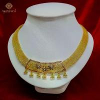 ราคา ส่งฟรี สร้อยคอทอง ระย้าลงยาสุโขทัยดอกไม้ เครื่องประดับไทย พูนทรัพย์ มีใบรับประกัน NG2220000 (1729677561070521298)