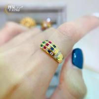 ราคา ส่งฟรี แหวนนพเก้าสลับเพชร เครื่องประดับไทย พูนทรัพย์ มีใบรับประกัน งานปราณีต งดงาม RD31R300 (1729731309084838866)