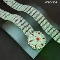 ราคา เข็มขัดไทย เครื่องประดับไทย สีเงิน/ทอง หัวเข็มขัดประดับเพชรพลอย ชุดไทยโบราณ ศิวาลัย (1732156491605641205)