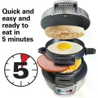 ราคา [จัดส่งทันที] ที่ทำแซนด์วิชอาหารเช้าชายหาดพร้อมวงแหวนต้มไข่ ปรับแต่งส่วนผสม เหมาะสำหรับอิงลิชมัฟฟิน ครัวซองต์ วาฟเฟิลขนาดเล็ก ของขวัญช้างขาวที่สมบูรณ์แบบ สีเงิน (1731868575992874245)