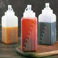 ราคา ขวดบีบซอส PE มาใหม่ 800/1000ml อุปกรณ์ครัว กันฝุ่น เหมาะสำหรับซอสมะเขือเทศ ครัวซองต์ ความจุมาก ขวดจ่ายน้ำส้มสายชู (1732560351410750562)