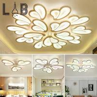 ราคา ECONN โคมไฟเพดาน โคมไฟติดเพดาน LED แบบดอกไม้ปรับแสง 3 สี ลดแสงแยงตา สำหรับห้องนั่งเล่น ห้องนอน ห้องอาหาร ห้องครัวโคมไฟ (1732031940750771665)