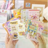 ราคา notebook สมุดโน๊ตจิ๋ว สุ่มลาย สมุดจิ๋ว มีเส้น 12x8.5 cm สมุดจดบันทึก สมุดพกพา สมุดโน๊ต ของแจก (1729642886147443478)