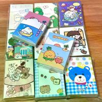 ราคา สมุดโน้ตพกพาเล่มเล็ก สมุดจดบันทึก คละแบบ มีลายเส้นบรรทัด เนื้อกระดาษดี ขนาด 8.5*12 ซม. มี 16 แผ่น 32 หน้า (1730055557029464740)