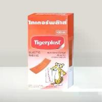 ราคา (ยกแพ๊ก 3 กล่อง) พลาสเตอร์ Tigerplast พลาสเตอร์ปิดแผล ชนิดผ้ายึด 100 ชิ้น/กล่อง ไทเกอร์พล๊าส tigerplast (1730781103936146364)
