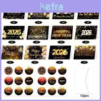 ราคา การ์ดเชิญ, อุปกรณ์ปาร์ตี้ปีใหม่, การออกแบบสีทองและสีดำ, ซองจดหมาย, สำหรับตกแต่งงาน (1732667811569174337)