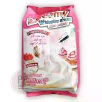 ราคา COD ผงวิปปิ้งครีมหวาน 500กรัม ดรีมมี่ วิปปิ้งครีม วิป (1732343428785800878)
