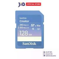 ราคา 128 GB SD CARD (เอสดีการ์ด) SANDISK CREATOR SD UHS-II CARD (SDSDXEP-128G-GNCIS) (1731863496086619772)