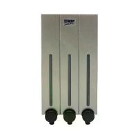 ราคา WSP ที่กดสบู่เหลว 3 ช่อง ที่กดสบู่เหลวติดกำแพง ที่กดสบู่ ติดตั้งง่าย ขนาด 500 x 3ml. รุ่น DH-700-3VP (สีเงิน) (1729647584777963617)