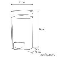 ราคา WSP ที่กดสบู่เหลว 1 ช่องกำแพง ที่กดสบู่ ติดตั้งง่าย ขนาด 400 ml. รุ่น DP-111W สีขาว-ใส (1732529935738570268)