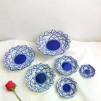 ราคา พาน พานเซรามิค จานเซรามิค พานเชิง รุ่นพานตัดขา 3นิ้ว 4นิ้ว 5นิ้ว 6นิ้ว 7นิ้ว 8นิ้ว ลายไทย อาหารไทย (1729952990255155749)