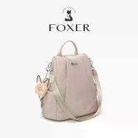ราคา FOXER กระเป๋าเป้ผู้หญิง ผ้ากันน้ํา ดีไซน์มินิมอล ขนาด 12.20-12.59 นิ้ว เป้ (1732770743672669451)