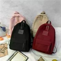 ราคา 【พร้อมส่ง-ราคารดี】กระเป๋าเป้สะพายหลังผู้หญิง เกาหลีพักผ่อนโรงเรียนเดินทาง จัด ระเบียบ เครื่อง สําอาง จิ๋ว น่ารัก pouch bag เป้ ใบ ใหญ่ ๆ (1732825873917379988)