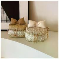 ราคา กระเป๋าถือผู้หญิง โบว์มินิทอฟาง สไตล์เรโทร กระเป๋าถังลูกไม้น่ารัก โซ่หวาน กระเป๋าสะพายใหม่ เป้mcm กระเป๋าไฟฟ้าขับได้เด็ก (1730634386915691260)