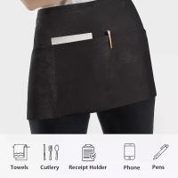 ราคา ผ้ากันเปื้อนพนักงาน 3 กระเป๋า Unisex มีให้เลือก 35 แพ็ค 46 แพ็ค 65 แพ็ค และ 122 แพ็ค รวมเข็มขัดคาดเอวยางยืด เย็บเสริมแรง ผ้ากันเปื้อนครึ่งตัว เหมาะสำหรับทำความสะอาด การเสิร์ฟ การ (1732686559510824423)