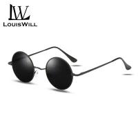 ราคา แว่นกันแดดผู้ชาย LouisWill แว่นกันแดดโพลาไรซ์ UV400 กรอบกลมย้อนยุค แว่นกันแดดกีฬา กิจกรรมกลางแจ้ง แว่นตาสำหรับขับรถและตกปลา พร้อมแผ่นรองจมูกซิลิโคน แว่นกันแดด (1732274979711977083)