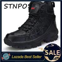 ราคา รองเท้าผ้าใบหนัง, STNPO, สำหรับผู้ชาย, รองเท้าเดินป่า, กีฬากลางแจ้ง, ล่าสัตว์, เดินป่า, ตกปลา, กองทัพทหาร, รองเท้าทรงจำยุทธวิธี, สูง, รองเท้าผ้าใบเดินป่า Desert Magnum, สีดำ, รอง (1732685416878016039)